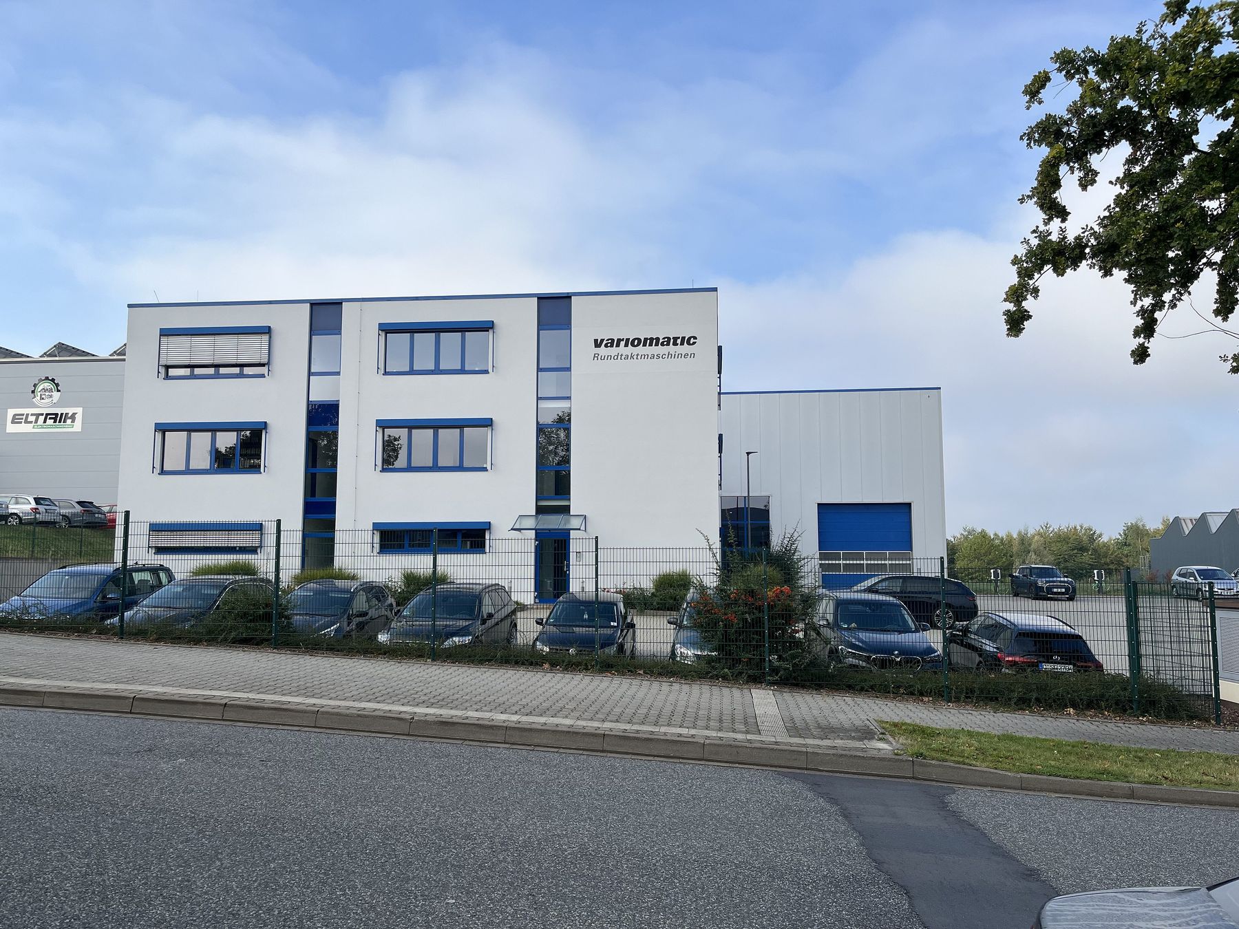 Firmengebäude Variomatic in Chemnitz