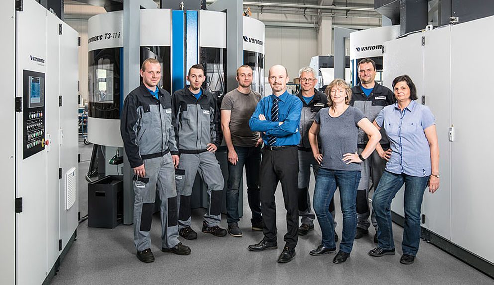 Das Team von Variomatic